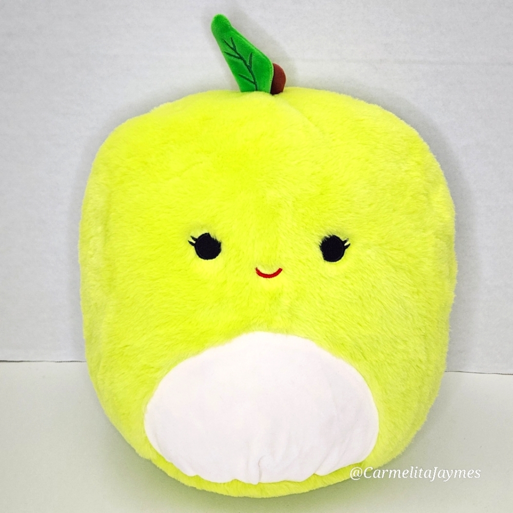 ASHLEY 🍏 12" Green Apple FuzzAMallow Original Squishmallow NWT Table Tennis